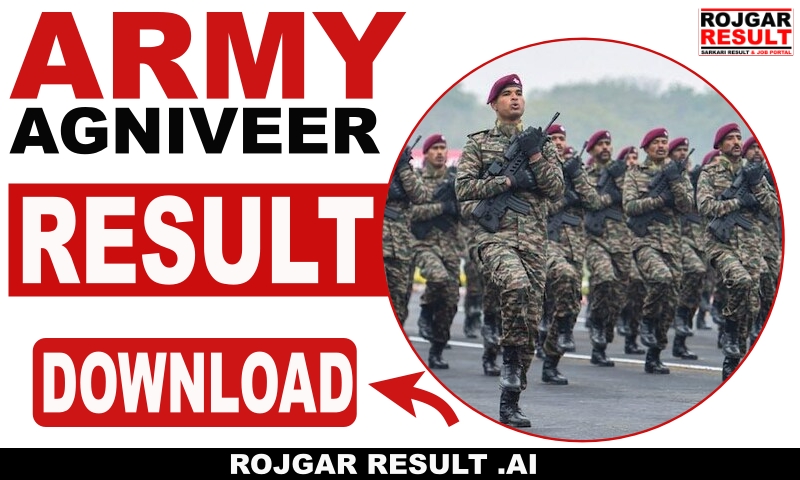 Army Agniveer CEE Result 2025