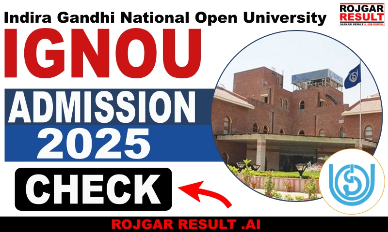 IGNOU Fresh Admission 2025